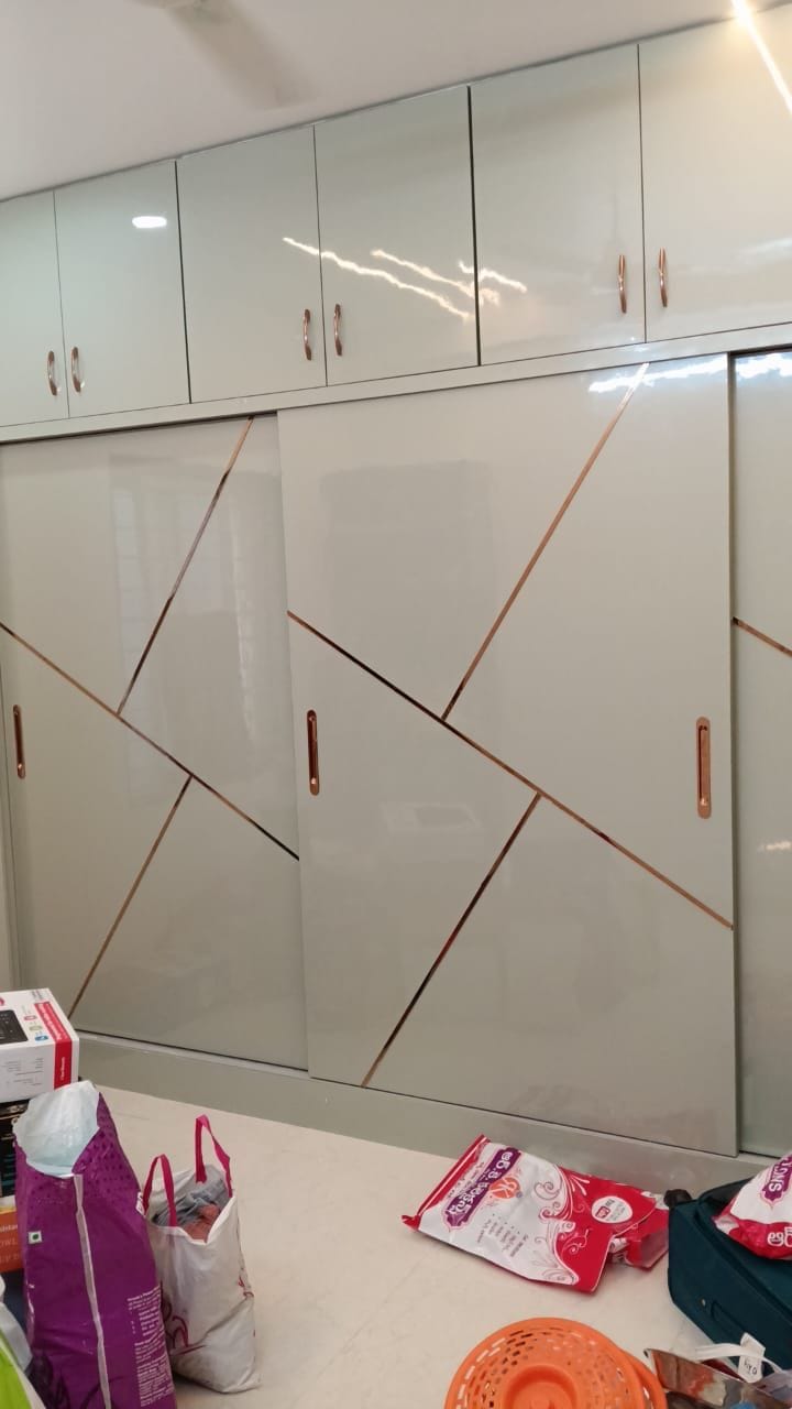 Modular kitchen installation by KGN Interior Factory