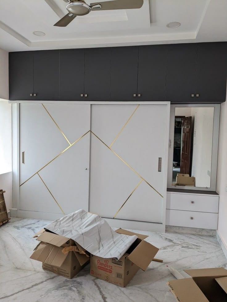 Modular kitchen installation by KGN Interior Factory