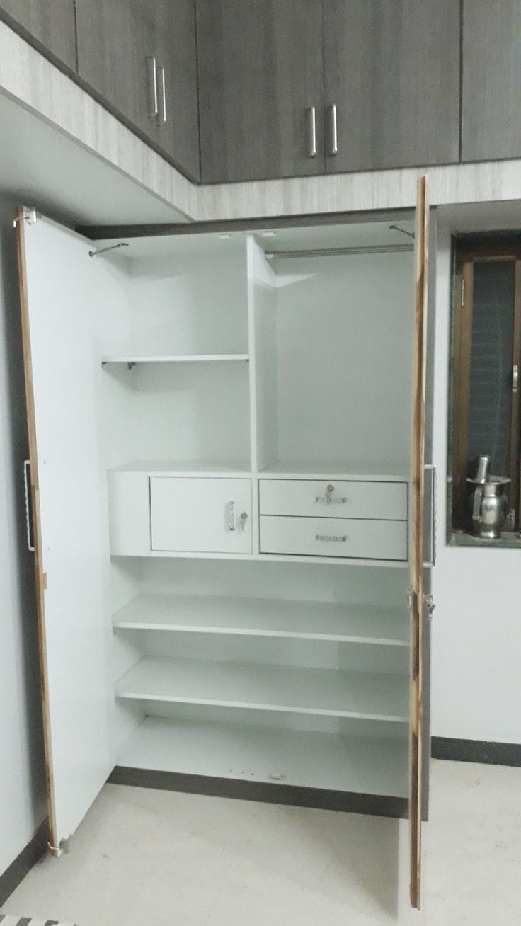 Plywood material and fabrication work at KGN Interior Factory