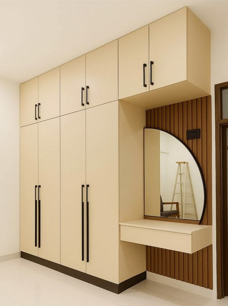 Wardrobe and storage unit fabrication by KGN Interior Factory