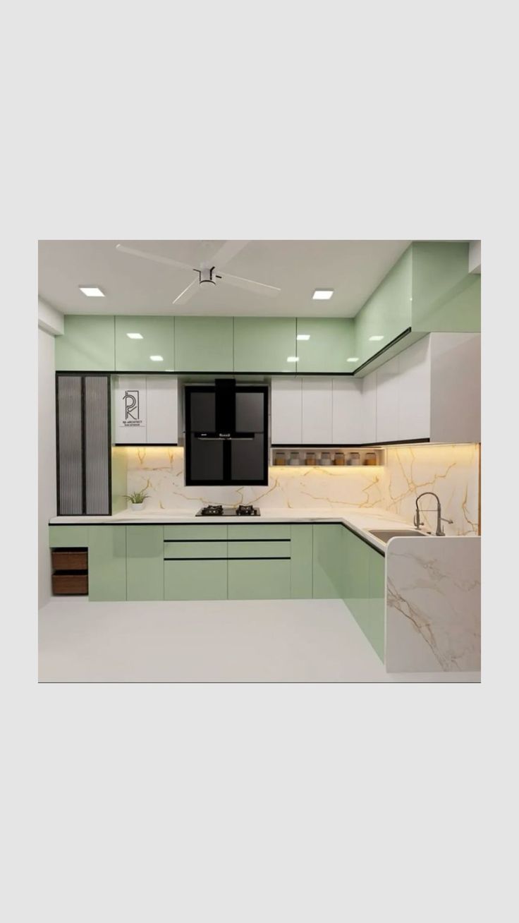 Modular kitchen installation by KGN Interior Factory